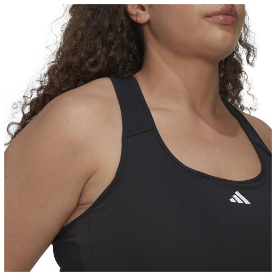 Adidas Γυναικείο μπουστάκι Power React Medium-Support Techfit (Plus Size) Adidas Γυναικείο μπουστάκι Power React Medium-Support Techfit (Plus Size)